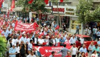 BAĞLıLıK - Tekirdağ'da Binler Demokrasi İçin Yürüdü