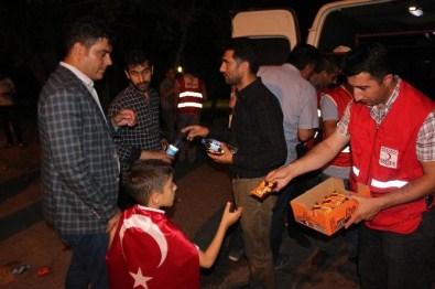Ağrı'da Darbe Girişiminde Şehit Olanlar İçin Mevlit Okutuldu