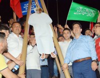 Aksaray'da Fethullah Gülen Maketi Asıldı