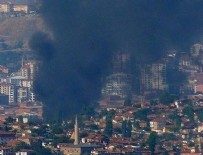 YANGıN YERI - Ankara'da çöplük yangını