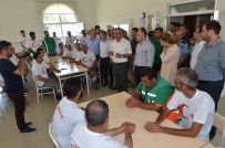 MİLLET İRADESİ - Başkan Polat'tan Personele Teşekkür Ziyareti