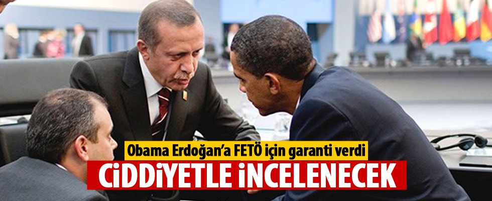 Cumhurbaşkanı Erdoğan Obama ile telefonda görüştü