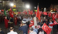 ERTUĞRUL ÇALIŞKAN - Karaman'da Mehter Takımı Demokrasi Nöbetine Renk Kattı