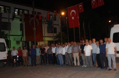 Osmaneli'de Darbe Girişimine Tepkiler Sürüyor