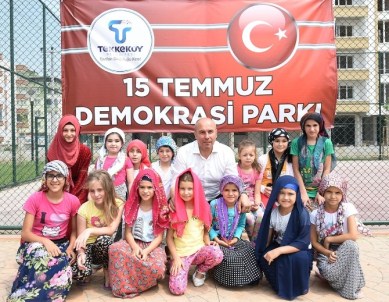 Tekkeköy'e '15 Temmuz Demokrasi Parkı'