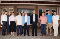 HAMZA ERKAL - Turan'dan Çanakkale Emniyet Müdürlüğü'ne Ziyaret
