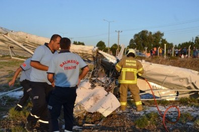 Balıkesir'deki Uçak Kazasının Acısı Aydın'a Düştü