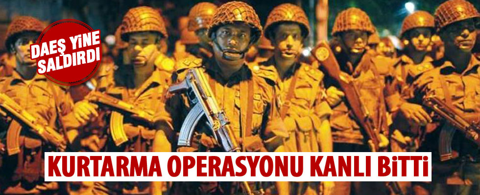 Bangladeş Başbakanı: 13 rehine kurtarıldı bazıları öldü