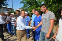 ABDULLAH YıLMAZ - Başkan Üzülmez Personeli İle Bayramlaştı