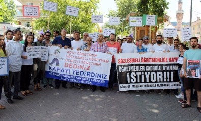 Bursa'da Atanamayan Öğretmenler 'Delirdi'