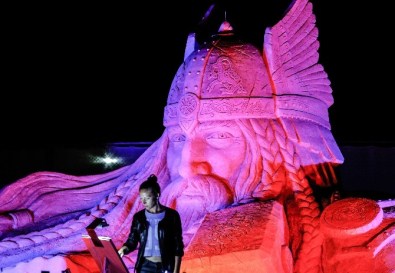 Uluslararası Antalya Kum Heykel Festivali Kapılarını Açtı