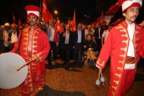 Bayburt Valisi İsmail Ustaoğlu  Demokrasi Yürüyüşüne Katıldı