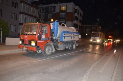 Demokrasi Konvoyu'na İş Makineleri De Katıldı