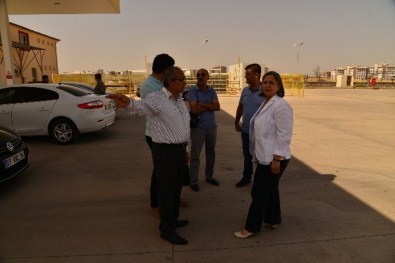 Kışanak, Doğalgaz Dolum İstasyonu'nda İncelemede Bulundu