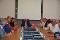 GÜLFERAH GÜRAL - Ram Trakya Belediyeler Birliği Ekibi Başkan Eşkinat'ı Ziyaret Etti