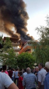 Soma'da Korkutan Yangın