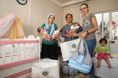 Turgutlu'da 'Hoş Geldin Bebek' Projesinde Binden Fazla Bebek Ziyaret Edildi