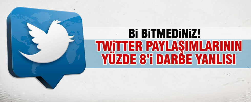 Twitter' darbe paylaşım oranlarını açıkladı