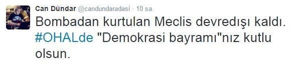 Demokrasiye olağanüstü koruma rahatsız etti