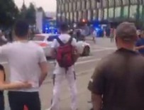 Münih’te bir alışveriş merkezinde etrafa ateş açıldı