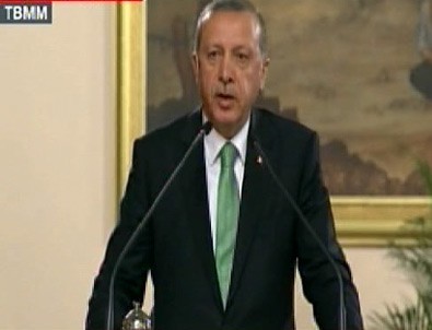 Cumhurbaşkanı Erdoğan TBMM'de konuştu
