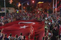 İstanbul'da Demokrasi Nöbeti Sürüyor