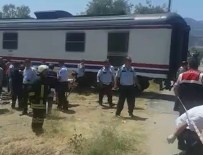 YOLCU TRENİ - Manisa'da tren minibüsü biçti: 6 ölü