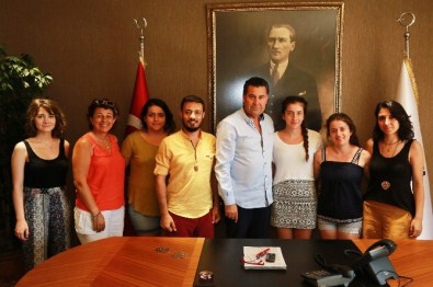 ODTÜ'lü Öğrencilerden Başkan Kocadon'a Ziyaret