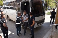 Siverek'te Gözaltına Alınan 15 Polis Adliyeye Sevk Edildi