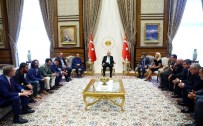 Spor Ve Sanat Camiasından Cumhurbaşkanı Erdoğan'a Ziyaret