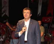 NİHAT ZEYBEKÇİ - Ekonomi Bakanı Nihat Zeybekci, Denizli Demokrasi Nöbeti Tutan Vatandaşlara Seslendi