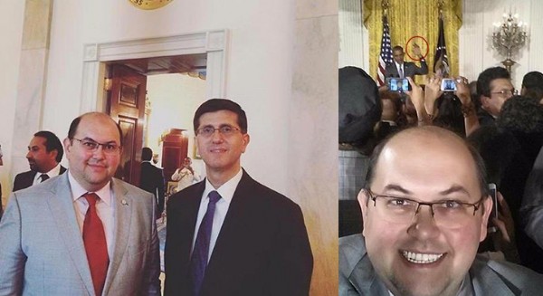 Beyaz Saray’da teröristleri ağırladılar