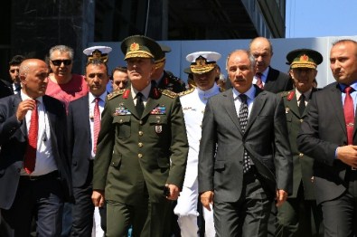 Genelkurmay Başkanı Akar Ve İçişleri Bakanı Ala'dan Emniyet Müdürlüğü'ne Ziyaret