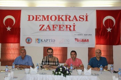 Kapadokya Turizm Sivil Toplum Kuruluşları Darbe Girişimini Kınadı