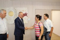 AYŞE BEGÜM ONBAŞI - Başkan Ergün Dünya Şampiyonu Cimnastikçiyi Ağırladı