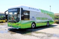 RÜZGAR ENERJİSİ - Büyükşehirin Elektrikli Otobüsü Hizmete Başladı