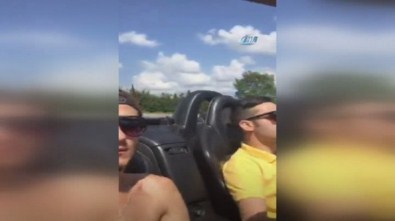 Canlı yayında kaza yaptılar