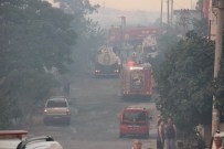 İzmir'de Askeri Alanda Çıkan Yangın Söndürüldü