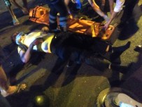 ELEKTRİKLİ BİSİKLET - Otomobil İle Elektrikli Bisiklet Çarpıştı Açıklaması 2 Yaralı