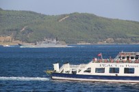 SAVAŞ GEMİSİ - Rus Savaş Gemisi, Çanakkale Boğazından Geçti