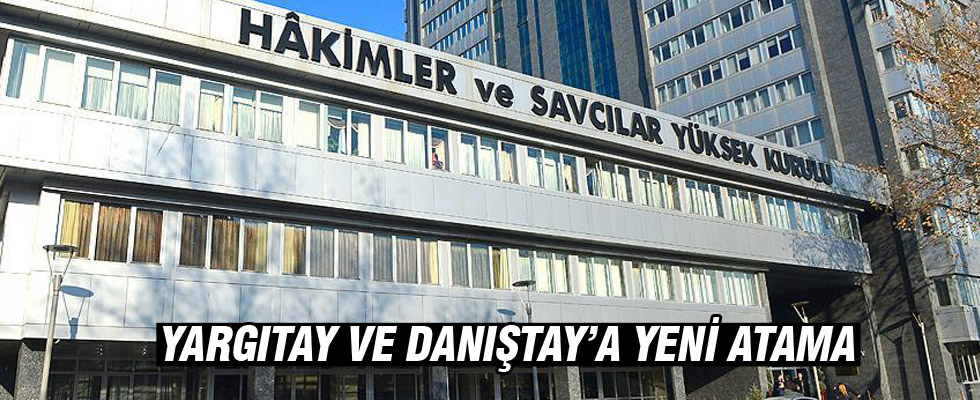 HSYK'dan Yargıtay ve Danıştay'a 342 yeni üye