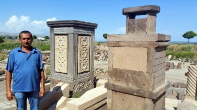 Ahlat'ta İşlemeli Mezar Taşlarına Büyük İlgi