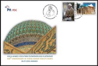 Ahmet Yesevi Üniversitesi Ve PTT'den, Hoca Ahmet Yesevi İçin Anma Pulu