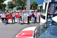 BAĞLıLıK - Ankara'da Servis Şoförlerinden Konvoylu Darbe Protestosu