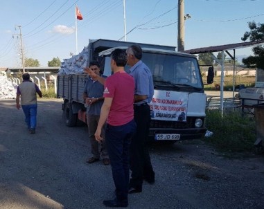 Bafra'da 8 Bin Aileye Kömür Dağıtımı