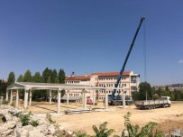 ENDÜSTRI MESLEK LISESI - Uşak Belediyesi Şehrin Mega Projesinde Çalışmaya Devam Ediyor