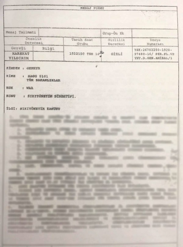 FETÖ'nün sıkıyönetim planı ortaya çıktı