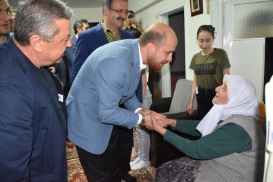 Bilal Erdoğan, 3 Şehit Veren Aileyi Ziyaret Etti