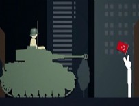 ANİMASYON FİLMİ - Halkın dik duruşunu anlatan animasyon beğeni topladı