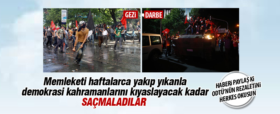 ODTÜ öğrencilerinden 15 Temmuz bildirisi